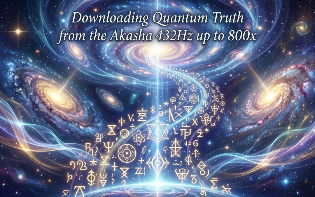 Downloading Quantum Truth from the Akasha 432Hz up to 800x