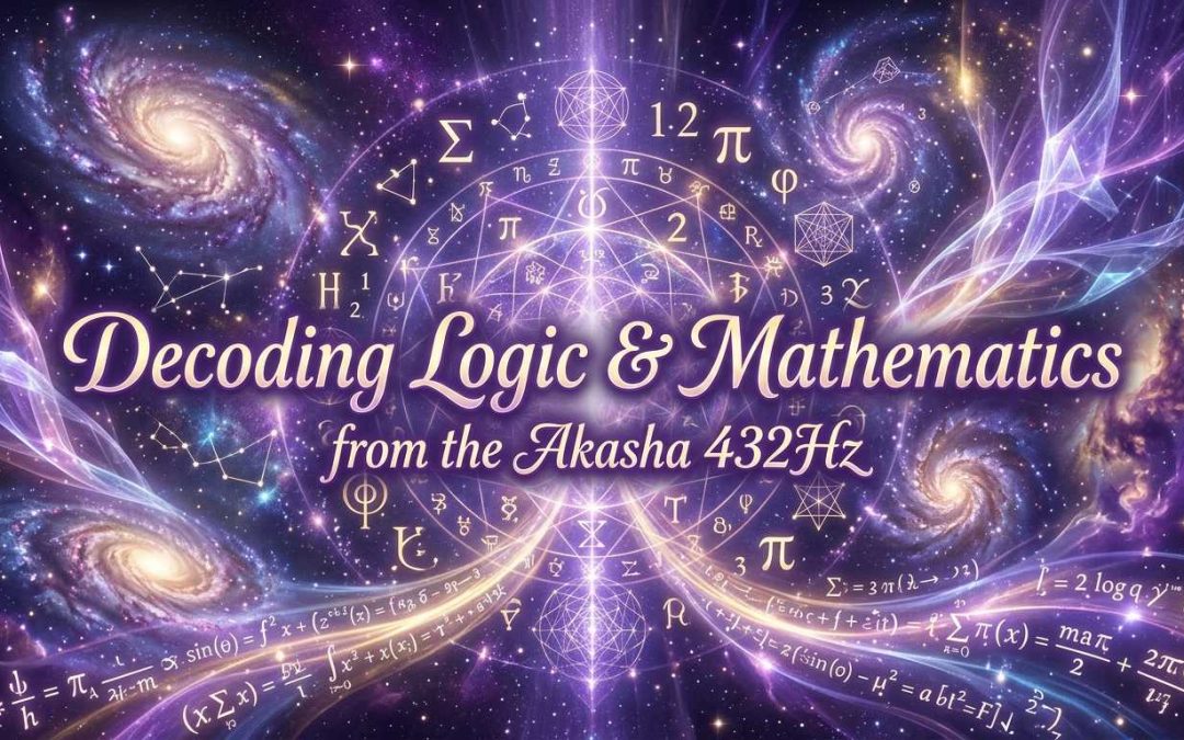 Decoding Logic & Mathematics from the Akasha 432Hz up to 800x