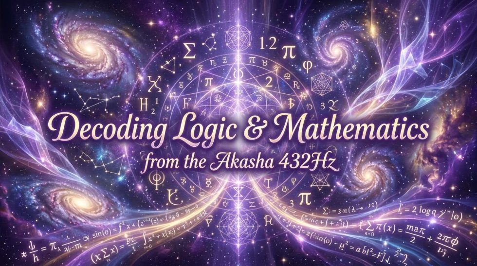 Decoding Logic & Mathematics from the Akasha 432Hz up to 800x