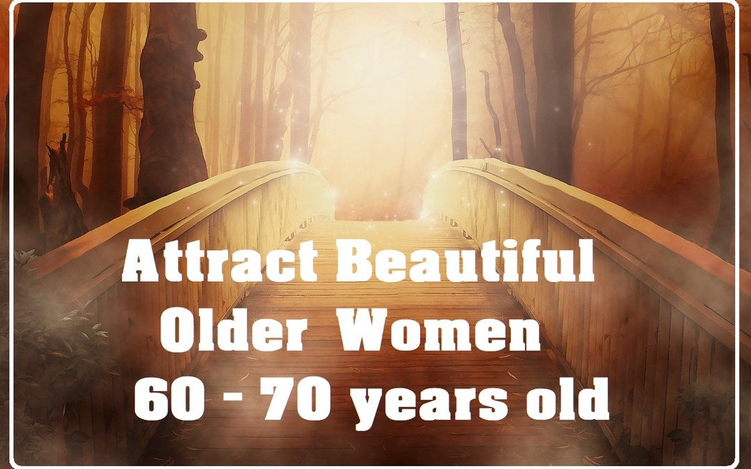 Attract Beautiful Older Women (60-70) MP3/AT up to 20,000x and M10x